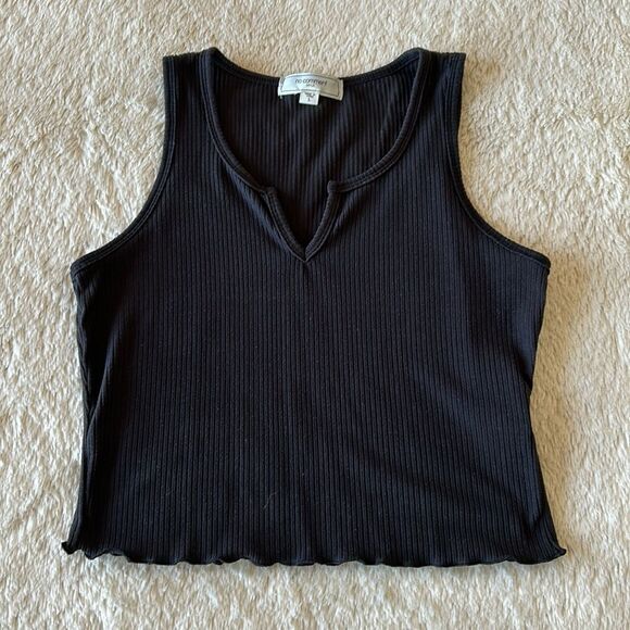 No Comment black tank top size large - Picture 3 of 16